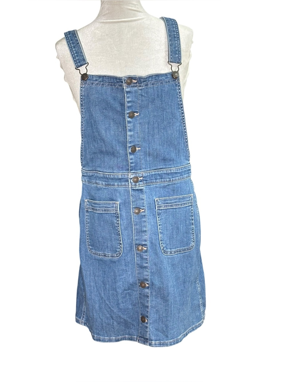 NWT American Eagle Outfitters Denim Skirtall. Size Large